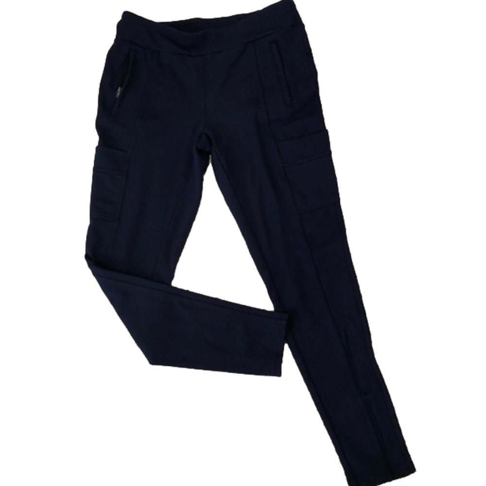Jockey Four Pocket High Waist Ankle Navy